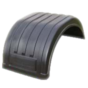 Guardabarro para un eje universal