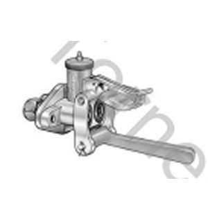 CUERPO ACOPLE DE 2 LÍNEAS (NIPLE CONECTOR HEMBRA 3/8 BSPT) DM 45 (TRILER)