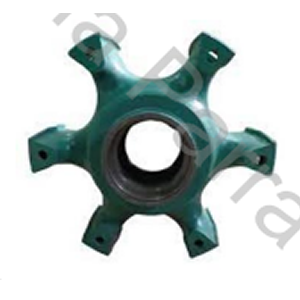 MAZA ARTILLERA MONTENEGRO 6 RAYOS RODAMIENTOS GEMELOS (518445/410) TAZA ROSCA