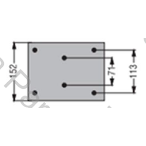 CINTA DE FRENO HELVETICA 6" 4311 BRA EN 20,6 MM (DUROLINE) (PARA BULONES)