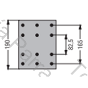 CINTA DE FRENO CARRETON GEC DC 481 EN 19 MM (DUROLINE)