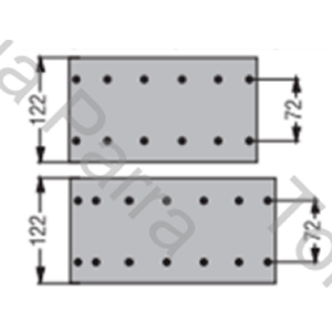 CINTA DE FRENO M.BENZ 710 (01-077) EN 11,8 MM (DUROLINE)