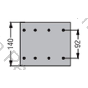 CINTA DE FRENO M.BENZ 1215/1620 DEL (FRENO VOLTEO) DM 583 EN 18 MM (DUROLINE)