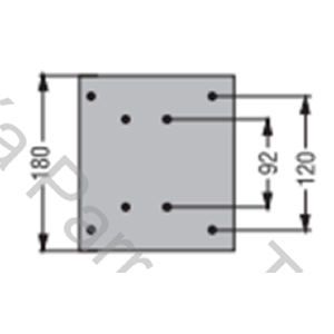 CINTA DE FRENO M.BENZ (PATIN ANCHO 180 MM) (FRENO VOLTEO) DM 585 EN 17 MM (DUROLINE)