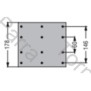 CINTA DE FRENO SCANIA DEL/TRAS 7" DS 723 EN 19 MM (DUROLINE)