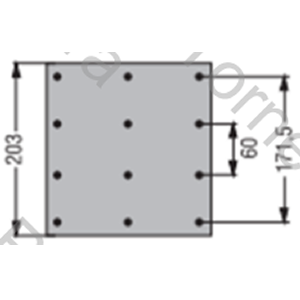 CINTA DE FRENO SCANIA TRAS 112 DS 726 EN 19 MM (DUROLINE)