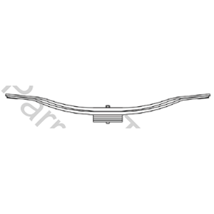 HOJA FORD CARGO 1722 SUPLEMENTARIO 1ERA PARABOLICA (76,2X19,8X1206)