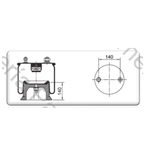 FUELLE DE SUSPENSION SELLADO (REPARACION) (260-480) (EQUIV 1T15M-9)