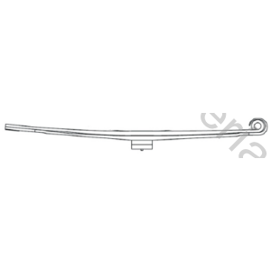 HOJA VOLVO 17/23 TRASERA 1ERA (80X35X1960) PARABOLICA